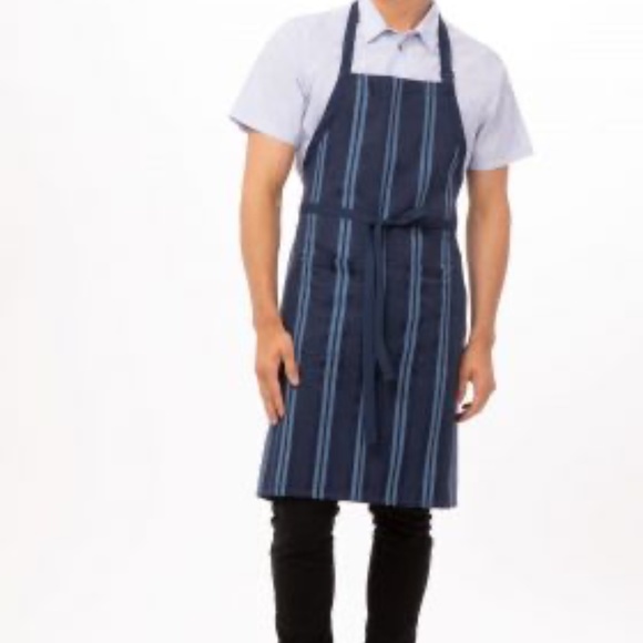 Chef Works Unisex Presidio Bib Apron (ab024) - Picture 1 of 4